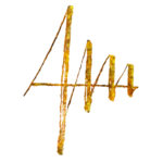 logo AM gold